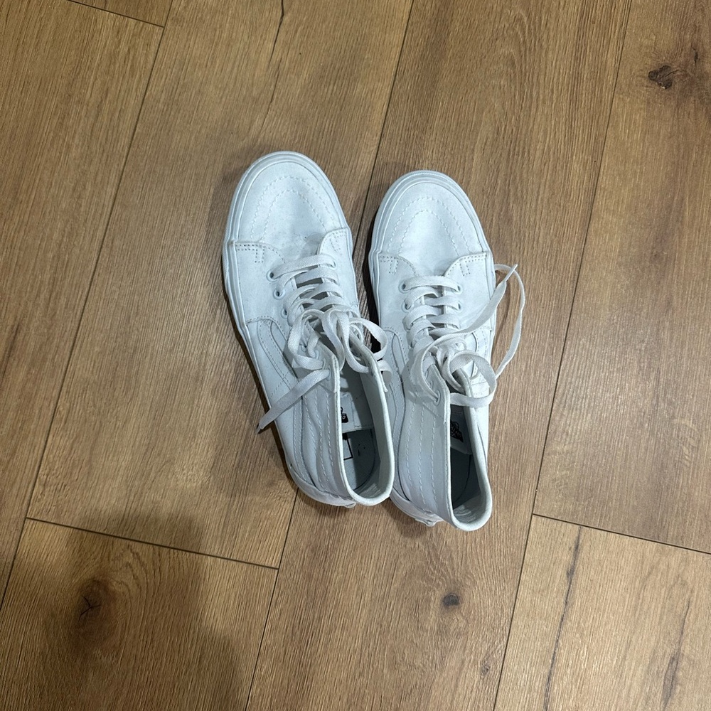 Vans Men's White High-Top Sneakers